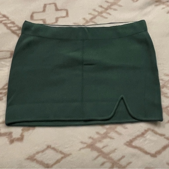 Green Mini Skirt - Picture 3 of 6